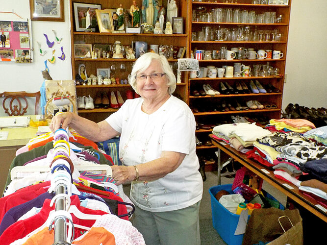 Sacred Heart thrift shop  provides service to community